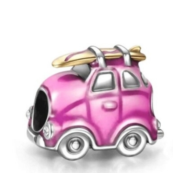Pink Car Charm - Picture 2 of 5